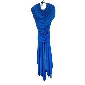 Casadei Electric Blue Mother Of The Bride/Cocktail Dress Sz 8